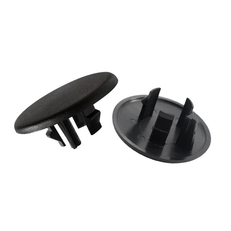YIENAKFUN Armrest Cover Cap for 07-19 Chevy Tahoe Suburban Yukon Cadillac Escalade Seat Parts Replacement OEM GM 15279690 Rear Bucket Seats Arm Rest Handle Trim Bolt Vehicle Accessories (Black) - Image 1